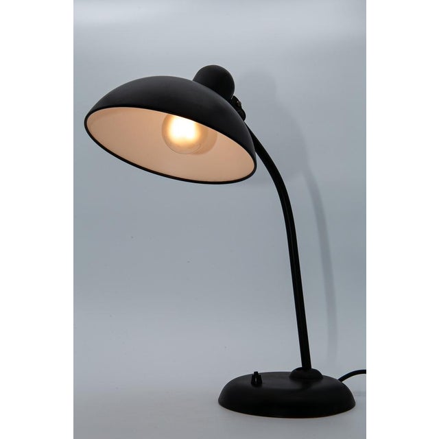 Bauhaus lamp from Germany, Christian Dell for Kaiserleuchten, Neheim, Germany, circa 1935 Model 6556 'Super' due to its...