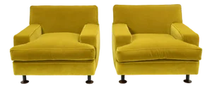 Set of Square Armchairs by Marco Zanuso for Arflex, 1960s