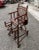 Stage chair as a child who can with his particular joints becomes a folding swivel stroller. Made of solid wood Italy era...