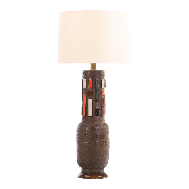 Bistossi Lamp Attributed to Aldo Londi, c.1965 For Sale