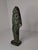 1970s Vintage MCM Brutalist Verdigris Bronze Sculpture Hooded Cloaked Figure Monk 9" For Sale - Image 5 of 9