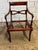 Antique Regency Style Mahogany Upholstered Seat Dining Chairs- Set of 6 For Sale - Image 10 of 11