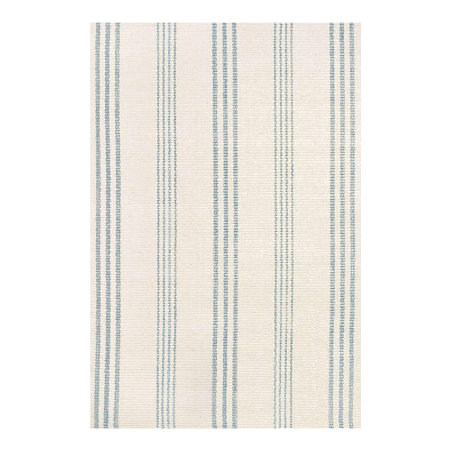 Dash & Albert by Annie Selke Swedish Stripe Woven Cotton Rug, 2' x 3' For Sale