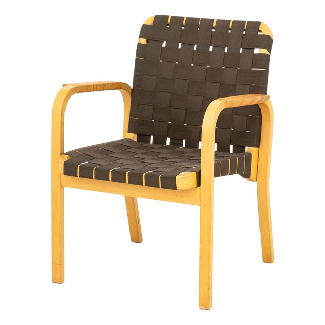 Alvar Aalto Model 45 Bentwood Armchair For Sale