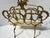 20th Century Openwork Bronze and Brass Magazine Rack For Sale - Image 10 of 12
