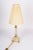 1920s Art Deco Fine Cut Glass Table Lamp with Fabric Shade, Vienna, Austria, 1920s For Sale - Image 5 of 12