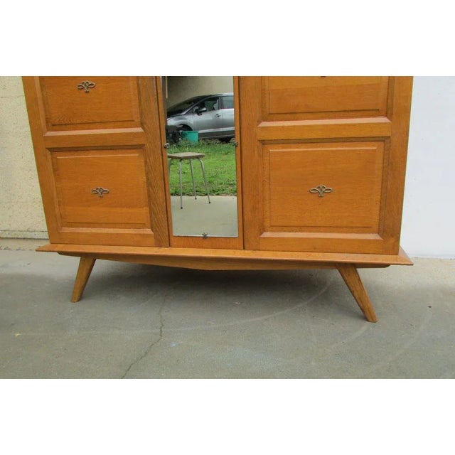 Mid-Century Modern Vintage Wardrobe in the Style of André Arbus, 1960s For Sale - Image 3 of 10