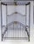 This well-designed iron canopy bed is easily dismantled and reassembled. It includes 6 pieces each piece is accented by a...