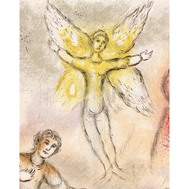 Marc Chagall, Peace Regained from Odyssey, 1989, Lithograph For Sale - Image 6 of 14