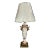 19th Century Porcelain Hand Painted Table Lamp Signed For Sale