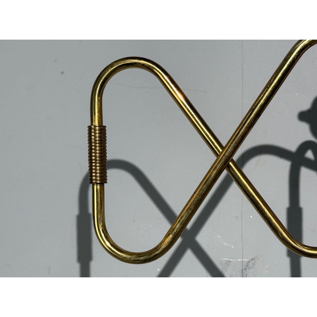 Danish Modern, Articulating Wall Light, Brass, Denmark, 1960s For Sale - Image 10 of 12
