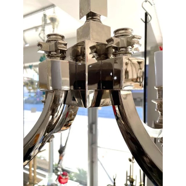 4-Light Chandelier Georgian Style For Sale - Image 11 of 13