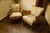 This elegant pair of German cane armchairs was produced by Adolf Wrenger in Lemgo during the 1960s. The design combines...