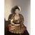 Vintage Japanese Satsuma Porcelain Buddha Moriage Gilt Statue 10" Immortal For Sale - Image 14 of 14