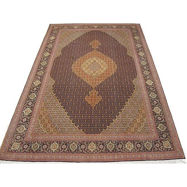 Tabriz Mahi Rug, 2000s For Sale - Image 3 of 14