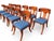 2000 - 2009 Teak Klismos Patio Dining Chairs. - Set of 10 For Sale - Image 5 of 7