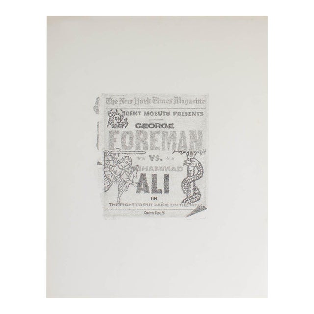 “One Fall #1” Graphite Drawing Signed by James Spencer Russell For Sale