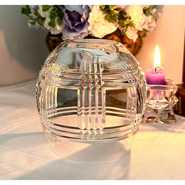Traditional Vintage Ralph Lauren Glen Plaid Roly Poly Glass - 1 For Sale - Image 3 of 10