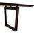 Poltrona Frau Frau Wooden Dining Table in Dark Brown by Poltrona For Sale - Image 4 of 14