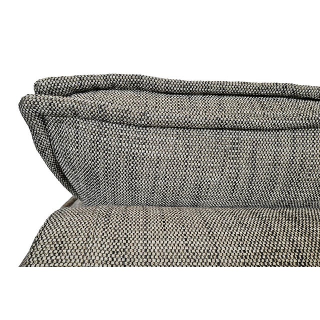 Low Krissa Grey Modern Lounge Chair Sofa For Sale - Image 9 of 11