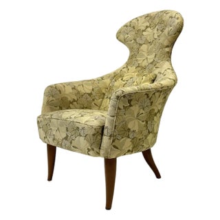 Kerstin Hörlin-Holmquist, 1950s "Stora Eva" Lounge Chair For Sale