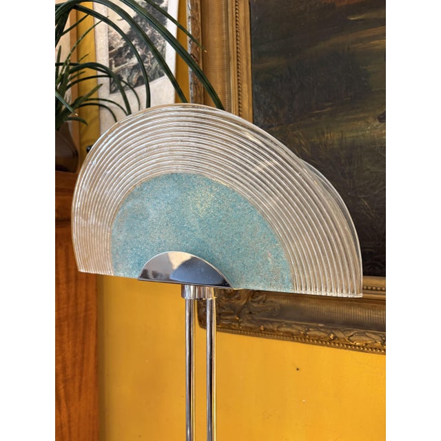 Vintage Floor Lamp in Chrome Plating, 1980s For Sale - Image 6 of 13