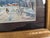 American 1920s Framed Artist Watercolor Snow Scene Painting For Sale - Image 3 of 7