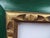 This vintage Gallerywall picture frame combines a deep emerald/forest green finish with warm antiqued gold detailing. A...