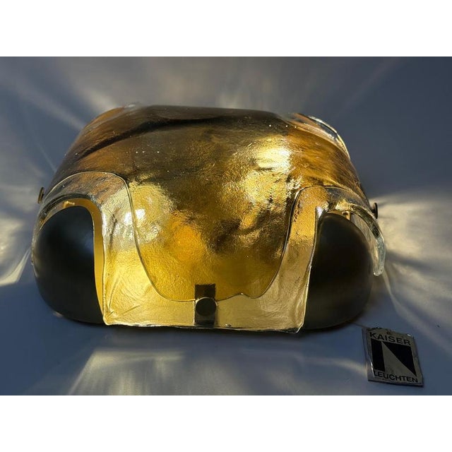 Amber Murano Glass Two-Light Wall from Kaiser Idell, 1970s For Sale - Image 14 of 18