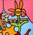1970s Ruth Mollo Untitled Acrylic on Canvas, 1975 For Sale - Image 5 of 7
