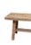 Sculptural Teak Bench Hand-Crafted Reclaimed Teak, Modern Organic For Sale - Image 4 of 7