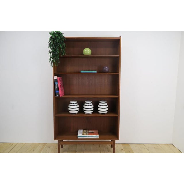 Mid-Century Teak Bookcase – Johannes Sorth (Denmark, 1960s)