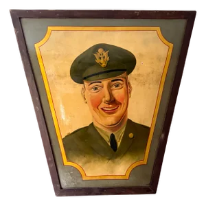 Large Circus Art Sign by Edwin Hall, 1920s