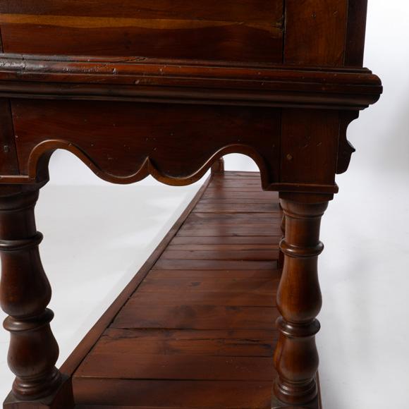 Wood Late 19th Century English Potboard Dresser Base For Sale - Image 7 of 14