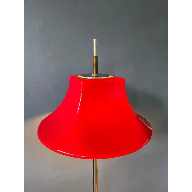 1970s Space Age Floor Lamp in Acrylic Glass by Willem Hagoort, 1970s For Sale - Image 5 of 11