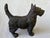 Black Antique Hubley Cast Iron Scottie Terrier Door Stop For Sale - Image 8 of 15
