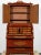 Mid 19th Century Impressive Biedermeier Continental Faux Bois Painted Pine Cylinder Secretary Bookcase For Sale - Image 5 of 12