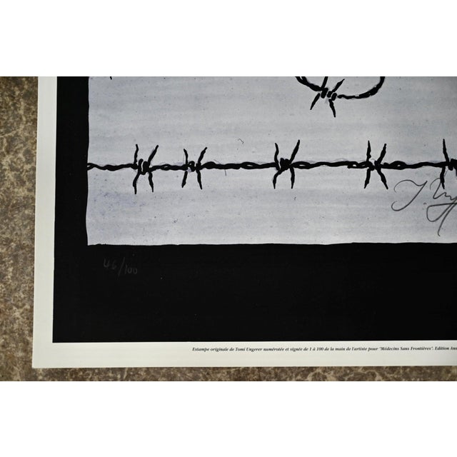 Tomy Ungerer, Doctors Without Borders, 1999, Cardboard For Sale - Image 6 of 7