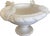 Antique Italian hand carved alabaster bird bath serves as lovely decorative piece. The light color and charming birds mix...