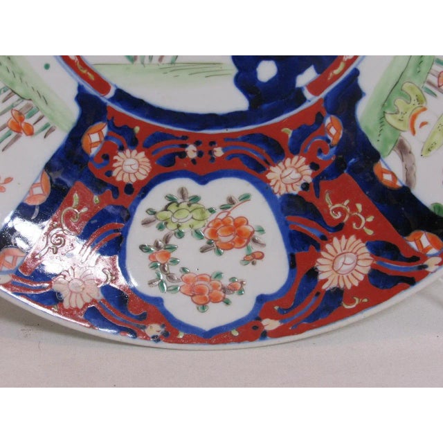 Large Japanese Imari Plate For Sale In San Francisco - Image 6 of 12