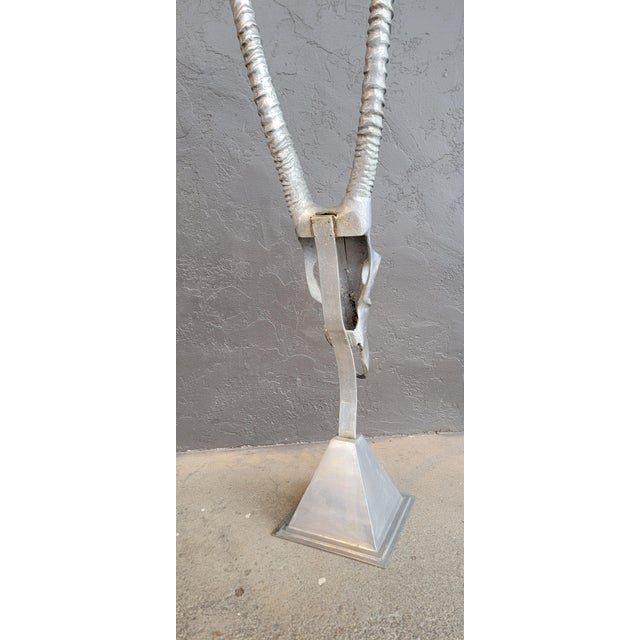 Arthur Court Gazelle Floor or Wall Sculpture For Sale - Image 11 of 12