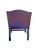 Textile Vintage Tufted Chesterfield Style Pair Chairs With Brass Rivets For Sale - Image 7 of 9