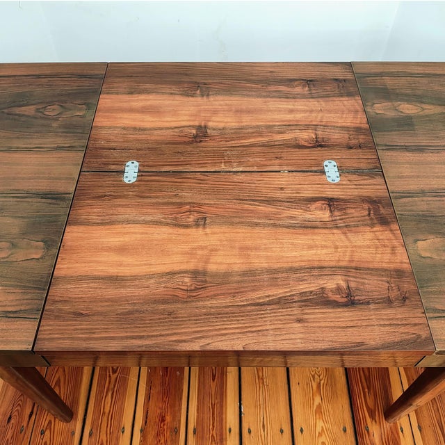 Czechoslovakian Extendable Dining Table by Jindřich Halabala for Up Závody, 1950s For Sale - Image 13 of 18