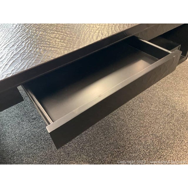 1970s Thomas Pheasant for Baker Scroll Coffee Table For Sale - Image 10 of 11