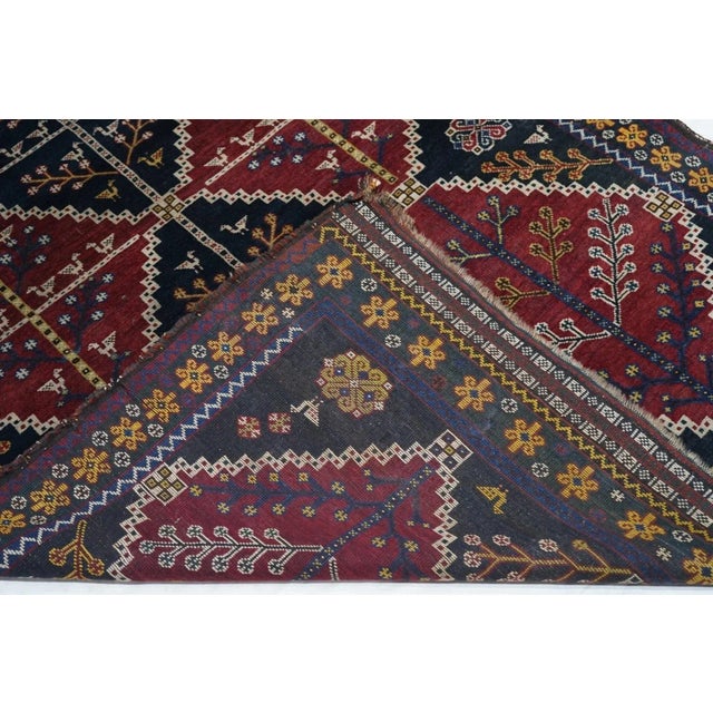 Traditional Antique Shiraz Rug 4'7'' x 8'5'' For Sale - Image 3 of 11