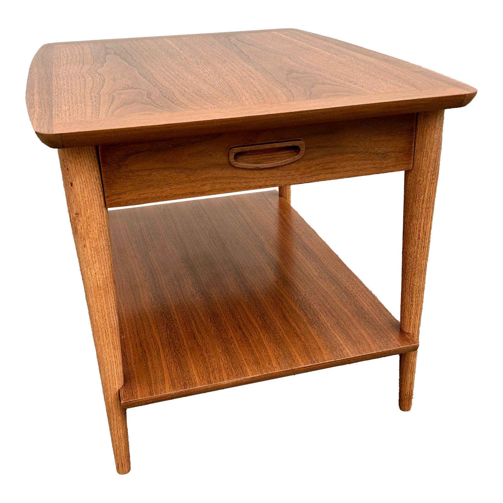 1960s Lane Single Drawer End Table/Nightstand Alta Vista | Chairish