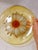 Rare Orchidea Bomboniere Daisy Dinner Plate Yellow Textured Clear Blown Glass 1950s Hand blown glass, Italy This listing...
