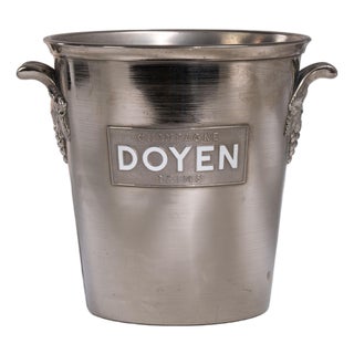 Mid 20th Century France Silver Ice Bucket For Sale