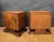 Art Deco Nightstands with Figured Wood Veneer, 1940s, Set of 2 For Sale - Image 17 of 18
