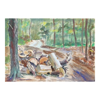 1950s "Aimhi Lodge P5.4" Lithograph by Eve Nethercott For Sale